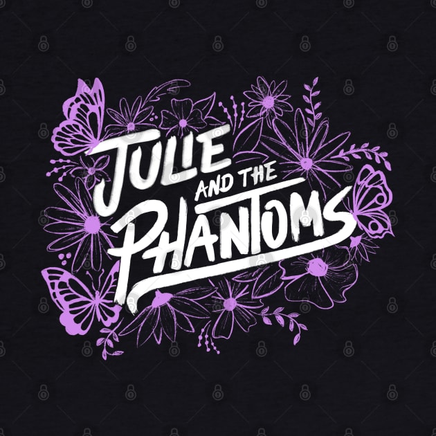 Julie and the Phantoms - Purple Floral by lunalalonde